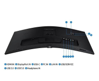Samsung 34'' S34C652UAU LS34C652UAUXEN Czarny - 1377749 - zdjęcie 2